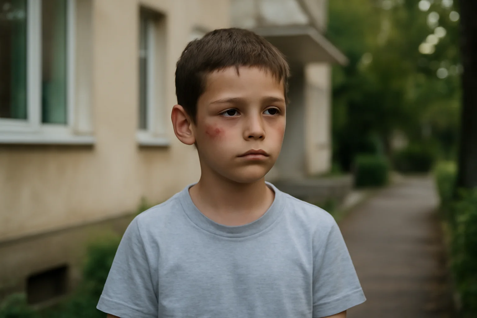 Băiat de 10 ani din Brăila, externat după ce a fost înjunghiat de un coleg în urma unui conflict pentru o kendama