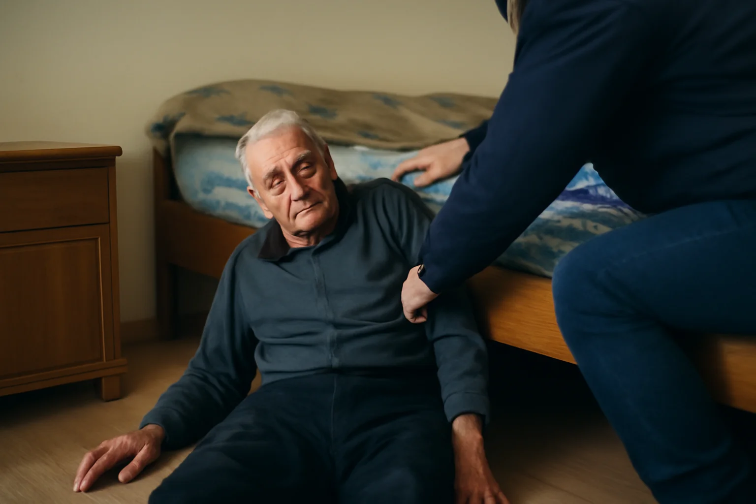 Bărbat de 72 de ani din Ulmu, Brăila, descoperit mort sub pat în propria locuință