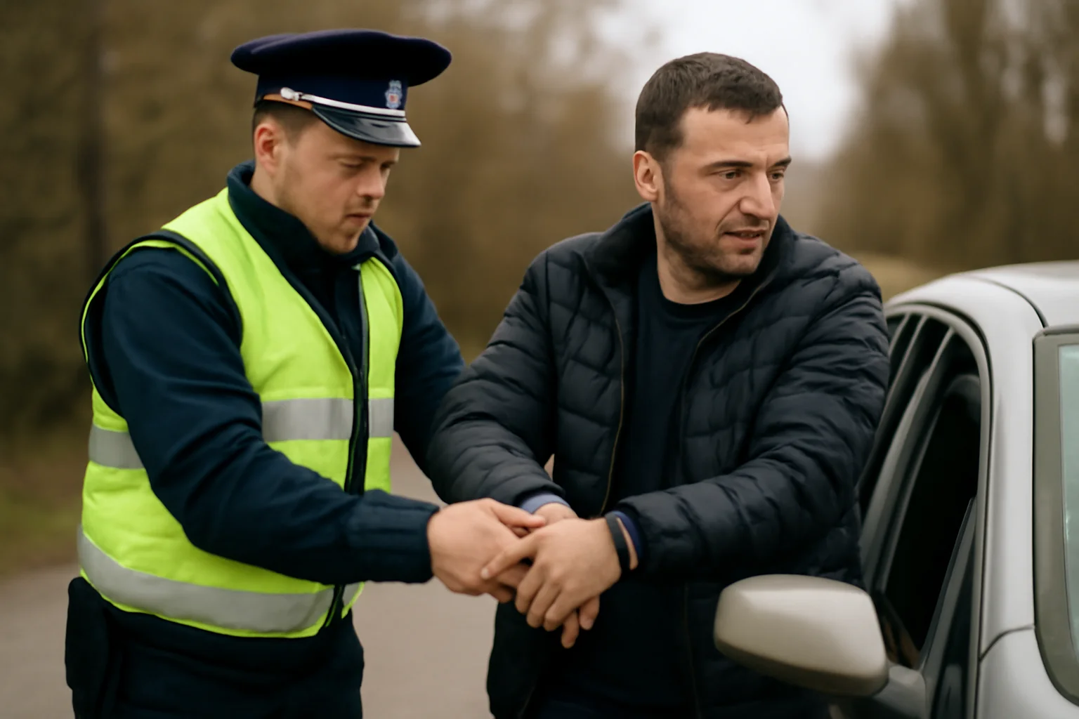 Bărbat din Brăila reținut după ce a condus sub influența alcoolului și fără permis, două zile consecutive