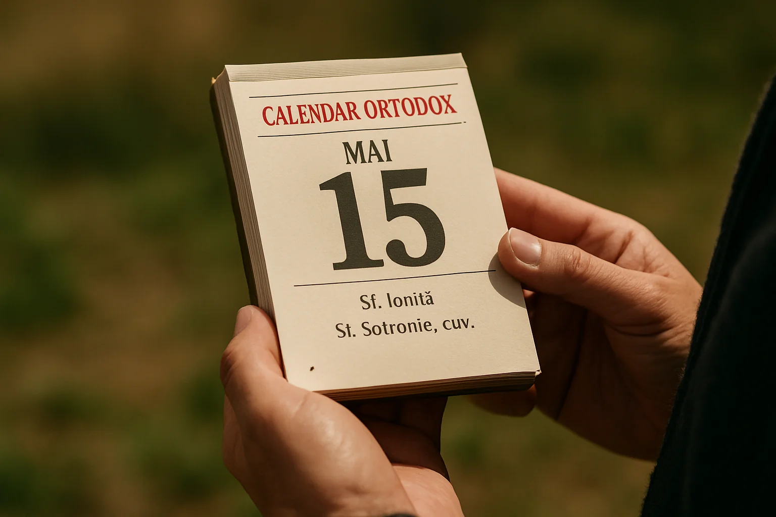 Calendar ortodox – 2026-05-15