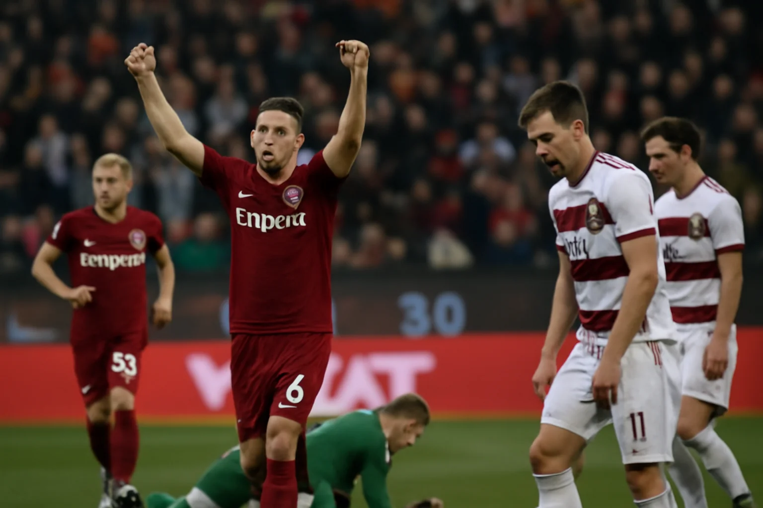 CFR Cluj învinge Rapid cu 3-0 și blochează lideratul din SuperLiga