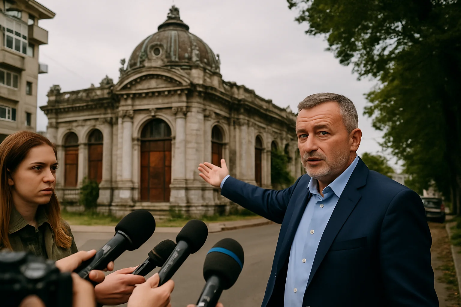 Clădirea istorică CEC de pe M. Eminescu din Brăila va fi reabilitată cu fonduri europene după decenii de ruină, anunță primarul