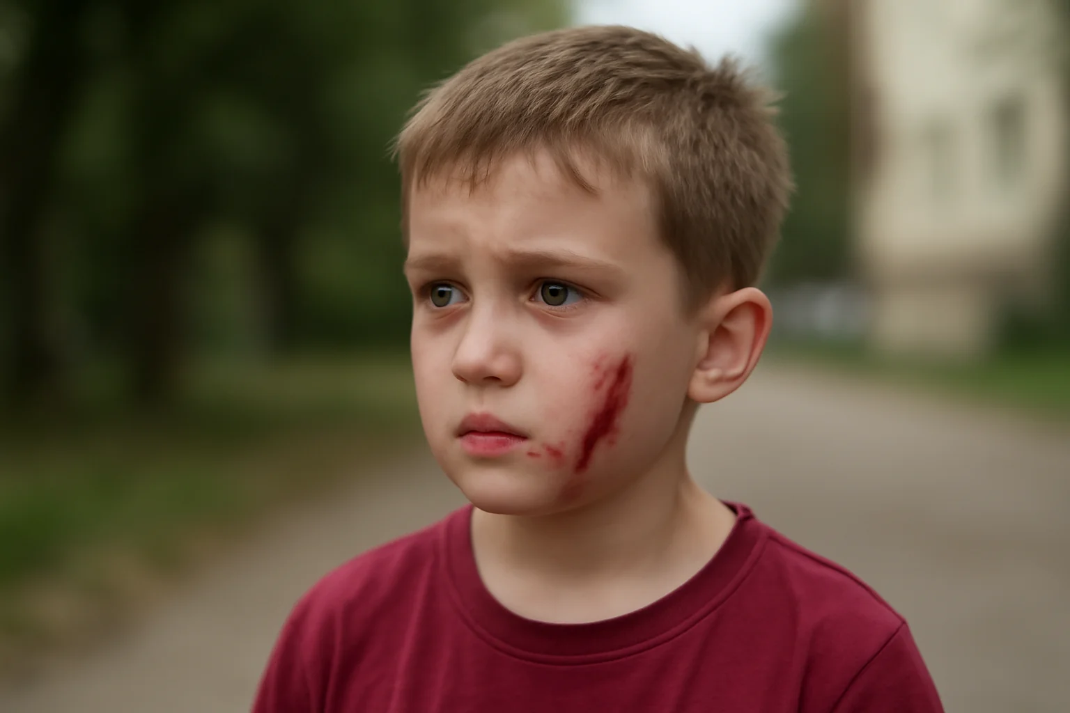 Copil de 10 ani rănit cu cuțitul în Viziru, județul Brăila, după un conflict pentru o jucărie