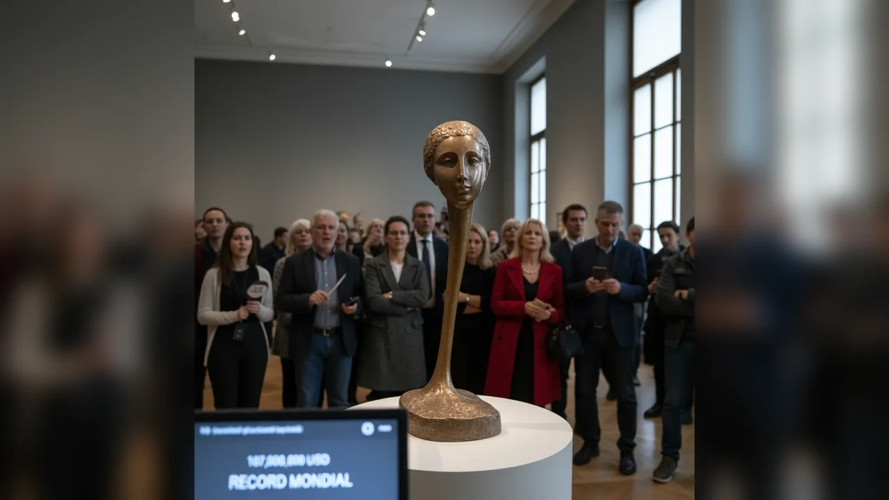Danaide a lui Brâncuși vândută cu 107 milioane dolari, record mondial