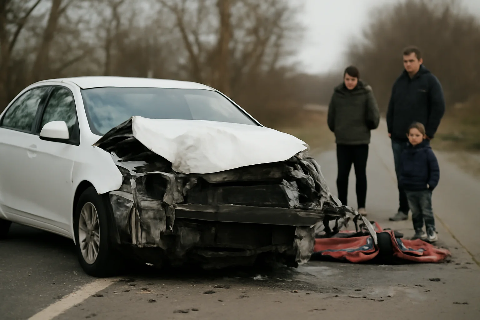 Doi părinți și-au pierdut viața într-un accident pe DN 2B, între Lacu Sărat și Silistraru, în județul Brăila