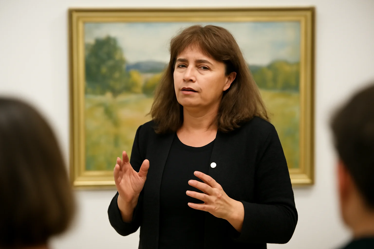 Expoziție cu artistă din Brăila la redeschiderea Galeriei Madrigal din București