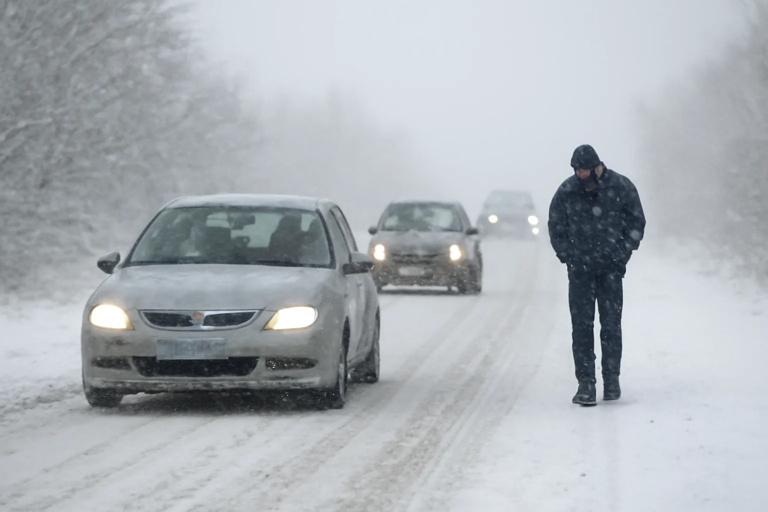 patru drumuri județene închise din cauza vremii severe