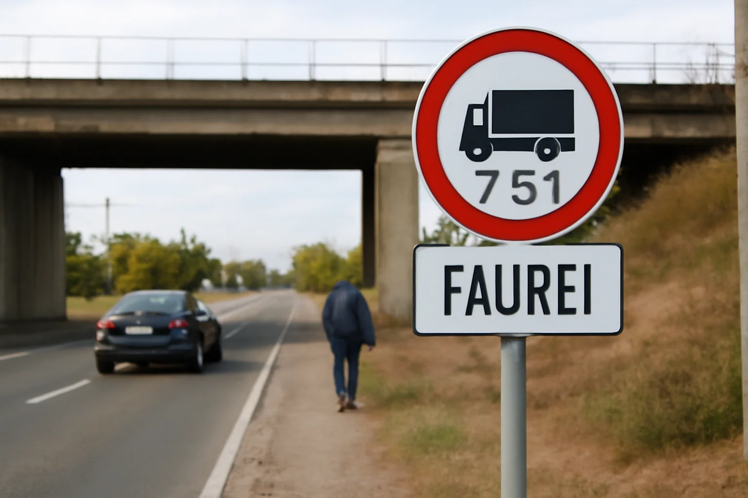 Restricții de tonaj pe DN 2B la Făurei: măsuri pentru traficul greu în județul Brăila