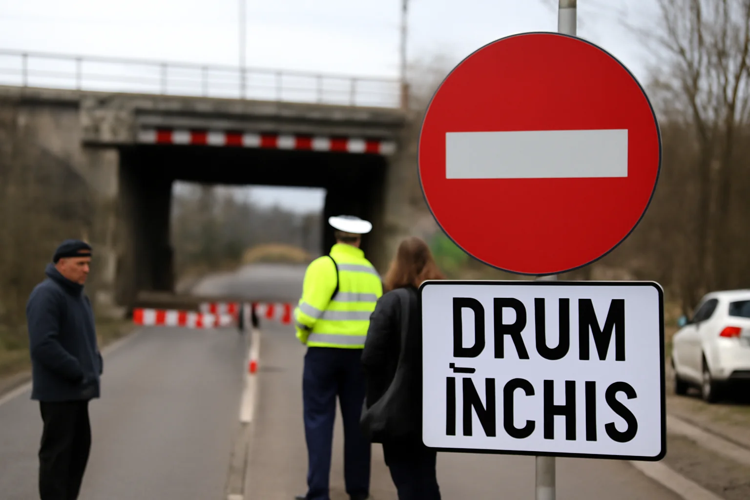 Restricții de trafic anunțate la pasajul rutier peste calea ferată Făurei, județul Brăila